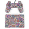 Warm Taupe Floral PlayStation Classic Bundle Skin